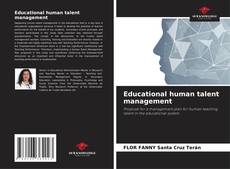 Обложка Educational human talent management