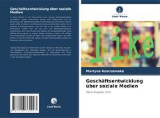 Capa do livro de Geschäftsentwicklung über soziale Medien 