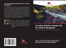 Copertina di Le sous bassin moyen de la rivière Ayuquila