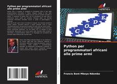 Copertina di Python per programmatori africani alle prime armi