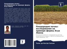 Portada del libro de Плодородие почвы: исследование на примере фермы Агуа Лимпа