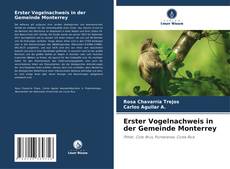 Capa do livro de Erster Vogelnachweis in der Gemeinde Monterrey 