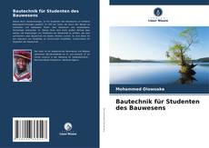 Обложка Bautechnik für Studenten des Bauwesens