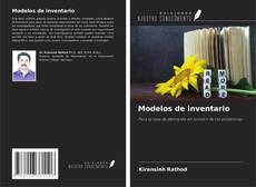 Buchcover von Modelos de inventario