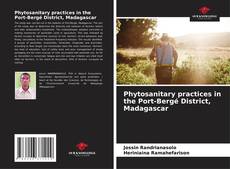 Capa do livro de Phytosanitary practices in the Port-Bergé District, Madagascar 