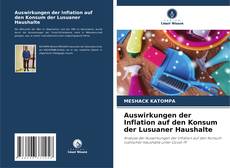 Capa do livro de Auswirkungen der Inflation auf den Konsum der Lusuaner Haushalte 