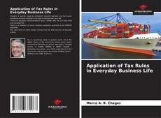 Buchcover von Application of Tax Rules in Everyday Business Life