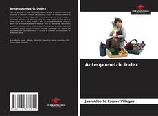 Capa do livro de Anteopometric index 