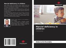 Capa do livro de Marcial deficiency in children 