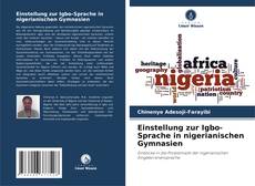 Portada del libro de Einstellung zur Igbo-Sprache in nigerianischen Gymnasien