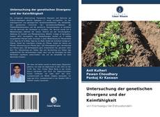 Capa do livro de Untersuchung der genetischen Divergenz und der Keimfähigkeit 