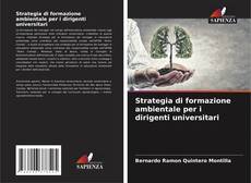Capa do livro de Strategia di formazione ambientale per i dirigenti universitari 