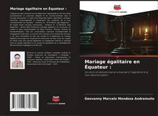 Mariage égalitaire en Équateur : kitap kapağı