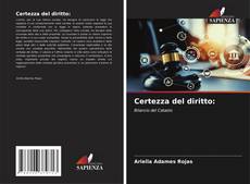 Bookcover of Certezza del diritto: