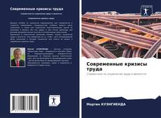 Buchcover von Современные кризисы труда