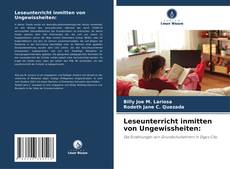 Capa do livro de Leseunterricht inmitten von Ungewissheiten: 