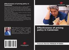 Buchcover von Effectiveness of pricing policy in Cameroon