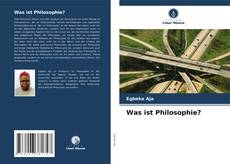 Capa do livro de Was ist Philosophie? 