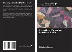 Обложка Investigación sobre Stendhal Vol.V