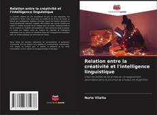 Capa do livro de Relation entre la créativité et l'intelligence linguistique 