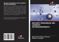 Buchcover von RECENTI PROGRESSI NEI CEMENTI VETROIONOMERICI