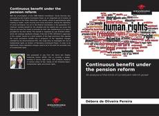 Buchcover von Continuous benefit under the pension reform