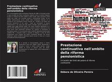 Buchcover von Prestazione continuativa nell'ambito della riforma pensionistica