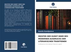 Buchcover von MEISTER DER KUNST ODER DES MODERNEN AUSDRUCKS DER LITERARISCHEN TRADITIONEN