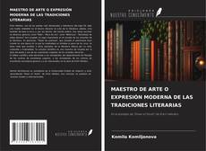 Capa do livro de MAESTRO DE ARTE O EXPRESIÓN MODERNA DE LAS TRADICIONES LITERARIAS 