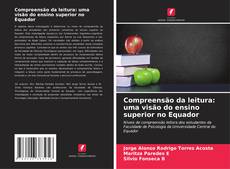 Capa do livro de Compreensão da leitura: uma visão do ensino superior no Equador 