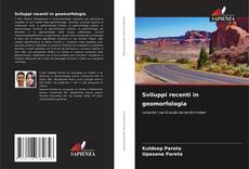 Copertina di Sviluppi recenti in geomorfologia