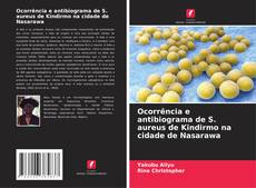 Capa do livro de Ocorrência e antibiograma de S. aureus de Kindirmo na cidade de Nasarawa 