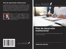 Couverture de Plan de desarrollo institucional
