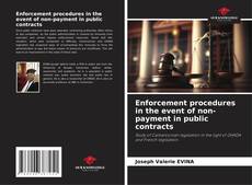 Capa do livro de Enforcement procedures in the event of non-payment in public contracts 
