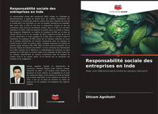 Portada del libro de Responsabilité sociale des entreprises en Inde