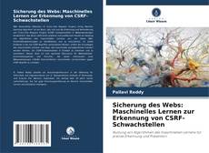 Capa do livro de Sicherung des Webs: Maschinelles Lernen zur Erkennung von CSRF-Schwachstellen 