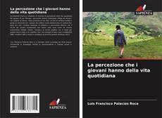 Portada del libro de La percezione che i giovani hanno della vita quotidiana