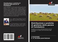 Portada del libro de Distribuzione e pratiche di gestione della pecora di Coimbatore