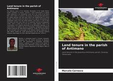 Couverture de Land tenure in the parish of Antimano