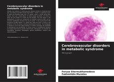Buchcover von Cerebrovascular disorders in metabolic syndrome