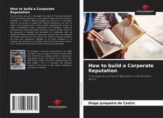 Capa do livro de How to build a Corporate Reputation 