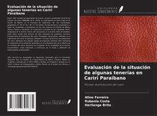 Copertina di Evaluación de la situación de algunas tenerías en Cariri Paraibano