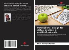 Capa do livro de Instructional design for virtual courses: a practical example 