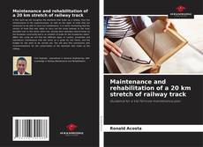 Capa do livro de Maintenance and rehabilitation of a 20 km stretch of railway track 