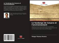 Capa do livro de Le fandango de Caiçara et l'environnement 
