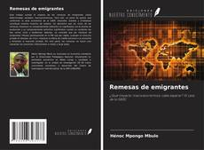 Capa do livro de Remesas de emigrantes 