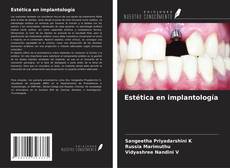 Capa do livro de Estética en implantología 