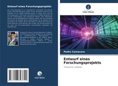 Capa do livro de Entwurf eines Forschungsprojekts 