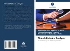 Capa do livro de Eine doktrinäre Analyse 