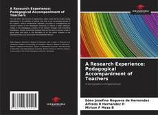 Capa do livro de A Research Experience: Pedagogical Accompaniment of Teachers 